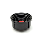 Black EZ Jug Replacement Cap on a white background
