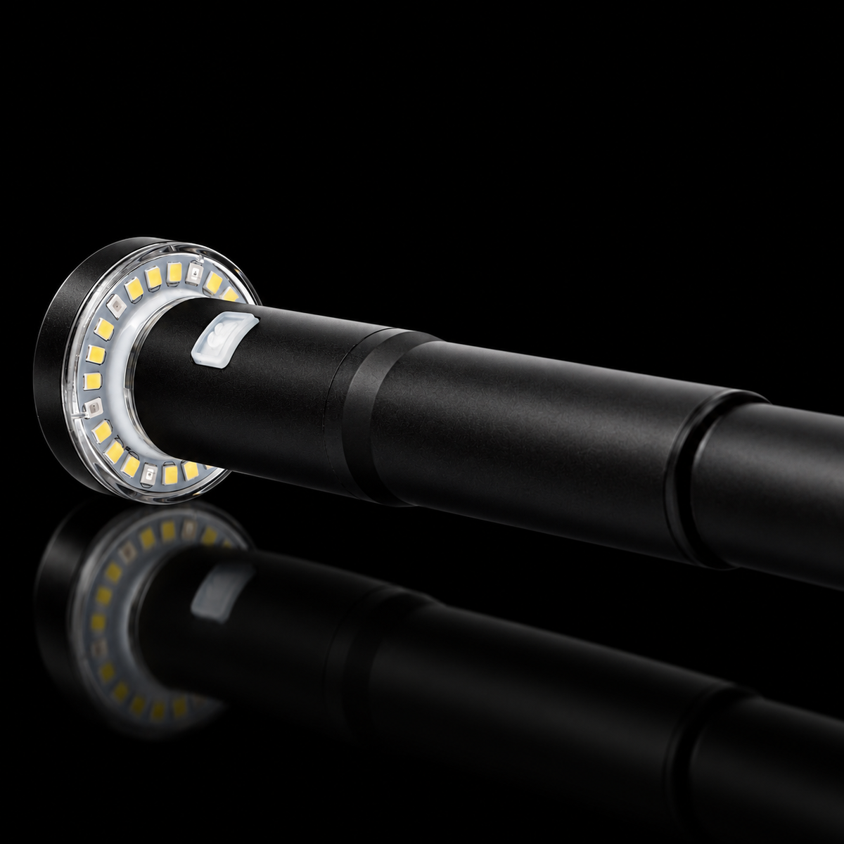 FLi-LITE LED head detail on black