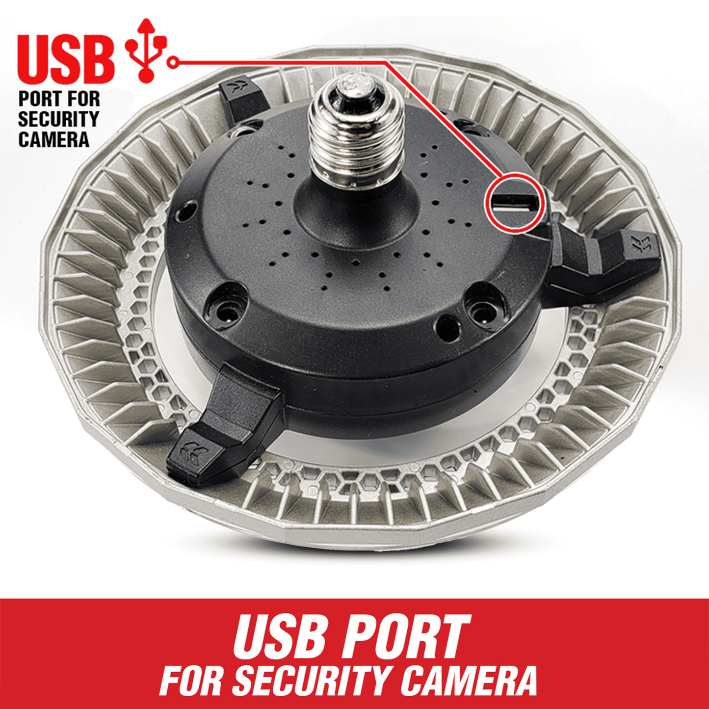 MPI - Luz de techo para garaje con movimiento y iluminación multipunto 