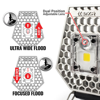 Luz de trabajo móvil - Luz de inundación de 1200 lúmenes 