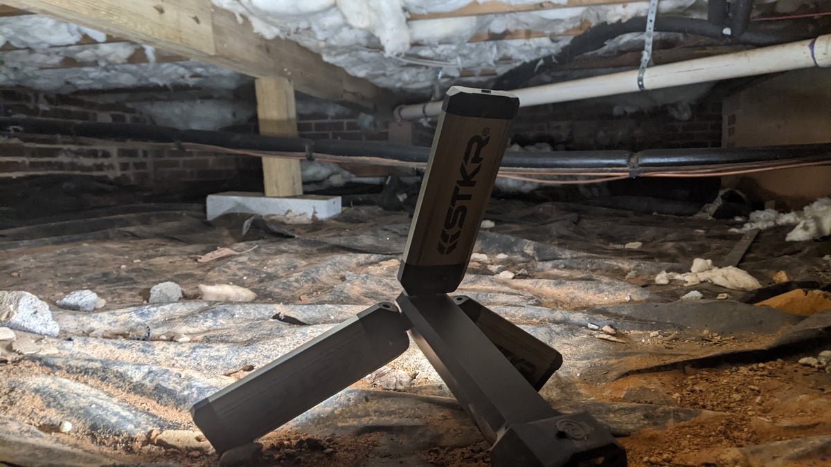 Use in crawl space | TRi-Mobile Area Light by STKR Concepts