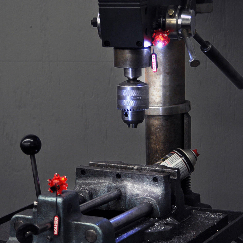 Small hands-free light for drill | Magnetic Light Mine by STKR Concepts
